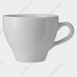 Paula Чашка для кави біла d-78 мм, h-65 мм 150 мл (Lubiana)