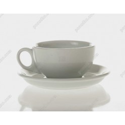 Ameryka Чашка для чаю біла d-100 мм, h-60 мм 250 мл (Lubiana)