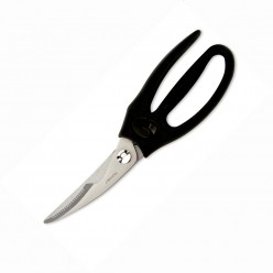 Ecopro Ножиці кухонні з виїмкою на лезі чорні ручки L-215 мм (Arcos)