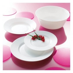 Everyday Сервіз столового посуду на 6 персон 19 предметів білий (Luminarc, France)