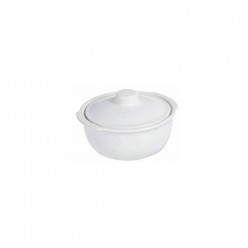 Ceramiks white Каструлька порційна кругла з кришкою d-140 мм, h-65 мм 500 мл (Arcuisine, ARC international)