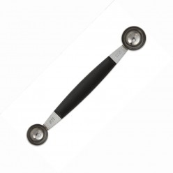 Carving knife Ніж для вирізання виїмок та кульок подвійний чорна ручка L-160 мм (Arcos)