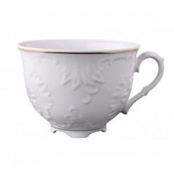 Rococo 3604 Чашка для чаю золота смужка d-105 мм, h-80 мм 330 мл (Cmielow)