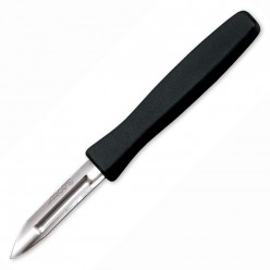Піллер Овочечистка з поздовжнім нерухомим лезом чорна ручка L-165 мм (Arcos)