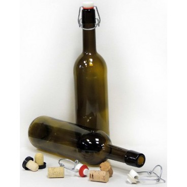 Classic Пляшка з бугельним корком d-70 мм, h-270 мм 750 мл (EverGlass)