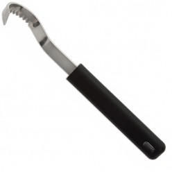 Special knife Ніж шкребок для масла чорна ручка L-190/85 мм (Arcos)