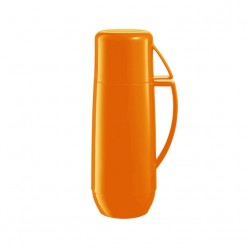 Family colori Термос для напоїв зі скляною колбою з ручкою помаранчевий d-130 мм, h-280 мм 750 мл (Tescoma)