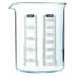 Kitchen lab Склянка мірна прозора d-120 мм, h-140 мм 750 мл (Pyrex, ARC international)