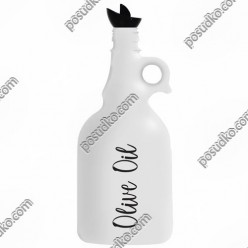 Ice white oil Пляшка для олії з вушком з гейзером 1,0 л (Herevin)
