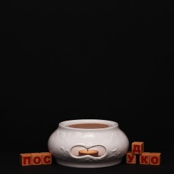 Rococo Підставка для підігріву чайника 1,1 л біла d-165 мм, h-70 мм (Cmielow)