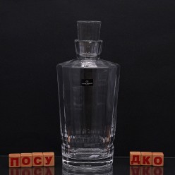 Macassar Карафа для міцного алкоголю з корком 900 мл (Cristal D`arques, ARC international)